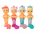 Cross-Border Mermaid Children's Summer Bathing Vinyl Toy Baby Doll Tail Will Change Color