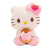 Hellokitty Doll Girls' Throw Pillow down Cotton Soft Hello Kitty Plush Toy Ice Cream Cake KT Doll