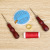 Factory Direct Supply Family Economy Affordable 2 PCs Gourd Crochet Hook Set Combination 2 Yuan Store Daily Necessities
