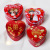 Creative Tinplate Box Wedding Wedding Candies Box Color Printing Heart-Shaped Candy Iron Box Gift Box in Stock Wholesale