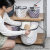 W16-2456 round Hand Storage Basket Home Living Room Sundries Organizing Small Basket Kitchen and Bathroom Small Items