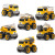 Children's DIY Disassembly Engineering Vehicle Deformation Puzzle Sound Effect Large Screw Assembly Excavator Glide Toy
