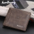 Men's Short Wallet Korean Style Multiple Card Slots Open Wallet Thin Card Type Simple Coin Purse