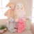 Factory Direct Sales Rabbit Cute Prize Claw Doll Company Activity Small Gift Plush Toy in Stock Wholesale