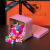 Creative 9 Square Tinplate Box Candy Tea Underwear Headdress Barrettes Storage Packaging Customizable