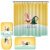 Factory Direct Supply Amazon Digital Printing Christmas Elf Cartoon Bathroom Shower Curtain Toilet U-Shaped Floor Mat Kit