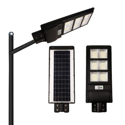 80W Integrated Solar Street Lamp Outdoor Waterproof with Remote Control Street Light