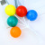 Children's Day Cake Decoration Korean Ins Style Hand Painted Bear Macaron Colorful Plastic Balloon String Inserts