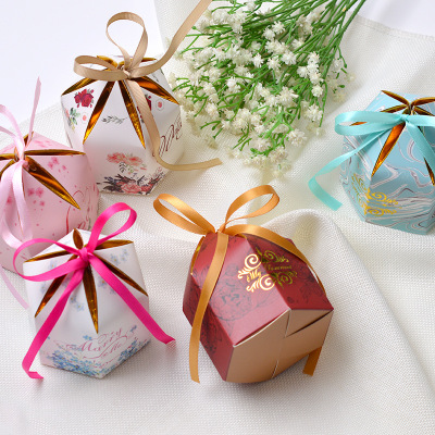 New Creative Forest Wedding Candies Box Wedding Supplies Gift Candy Box Color Printing Paper Packing Box Wholesale