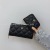  Rhombus CG Small Wallet Women's Short I Fashion Zipper Personality All-Matching Long Mobile Phone Bag Single Pull Bag