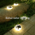 Outdoor Solar Step Lawn Lamp New Garden Garden Plug Solar Light Led Underground Lamp Landscape Lamp