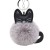 Koorol Cat Fur Ball Keychain Cat Plush Pendants Accessories