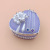 Love Heart-Shaped Frosted Plastic Box Girl's Jewelry Box Jewelry Box Storage Box Scenic Spot Boutique Best-Selling