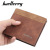 Men's Short Wallet Korean Style Leather Patchwork Multi-Card-Slot Coin Purse Fashion Youth Open Wallet Men