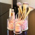 Transparent Desktop Makeup Brush Comb Lipstick Eyeliner Makeup Eyebrow Pencil Makeup Brush Storage Box Barrel Box