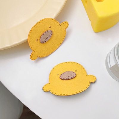 Champion Yang Qian Same Hair Clip Small Yellow Duck Side Clip Bangs Cropped Hair Clip Girl Clip Hairware Cute Duck Hairpin