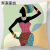 African Women Pillow Cover 2021 New Amazon Home Cushion Cover Sofa Cushion Black Girls' Throw Pillow