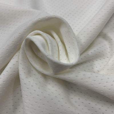 Manufacturers Supply Weft-Knitted Matte Brocade Ammonia Jacquard Mesh Cloth (M-Type) Sports Mesh Cloth