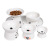 Japanese-Style High Foot Protection Cervical Spine Ceramic Bowl Cat and Dog Drinking Water Feeding Ceramic Pet Bowl