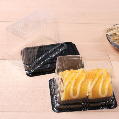 A01 Fromage Cheese Box Rectangular Transparent Cake Box West Point Mousse Box Blister Food Box 2500 Sets/Box