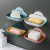 Best-Seller on Douyin Cloud Soap Dish Punch-Free Toilet Cartoon Creative Wall-Mounted Draining Multifunctional Soap Box