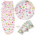 Soft Flying Cotton Single Layer Infant Pad Cotton Swaddling Sleeping Bag Baby Swaddling Blanket Anti-Kick Bag Bag Towel