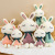 Plush Toy Fruit Love Long Eared Rabbit Doll Shy Rabbit Love Rabbit Factory Price Wholesale Cute Hug Free