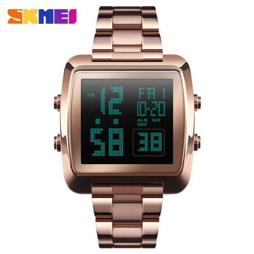 skmei southeast asia double display men‘s electronic watch countdown multi-function sports business watch men