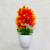 Artificial Bouquet Emulational Flower and Grass Single Plastic Flower Green Plant Flower Arrangement Decoration Decoration Fake Flower Constant Color Floral