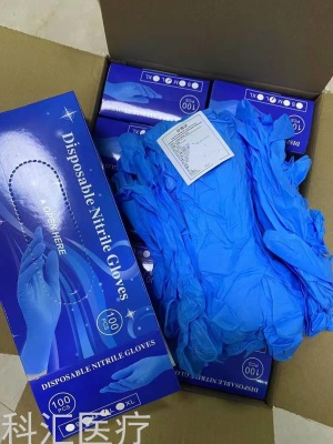 Factory Direct Disposable Color PVC Gloves Transparent Black Blue