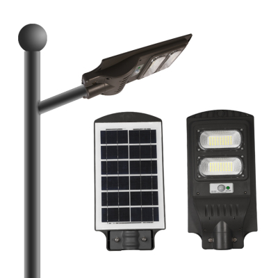 80W Solar Integrated Street Lamp Led Radar Induction Street Lamp New Rural Courtyard Lighting Lamp