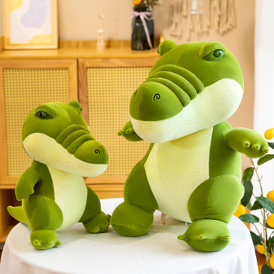 New Simulation Cute Crocodile Doll Plush Toys Large Pillow Children's Birthday Gifts Doll Wholesale