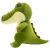 New Simulation Cute Crocodile Doll Plush Toys Large Pillow Children's Birthday Gifts Doll Wholesale