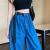 2021 plus Size New Summer Thin Denim Harem Pants Versatile Fashion White High Waist Belt Cropped Pants for Women