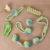 Pet Clean Tooth Rope Knot Toy Combination Set Cotton String the Toy Dog Dog Toy Molar Bite-Resistant Dog Knot Toy