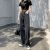 Black High Waist Jeans for Women Loose-Fitting Wide-Leg Slim-Fit Summer Thin 2021 New Straight Mop Trousers Tide