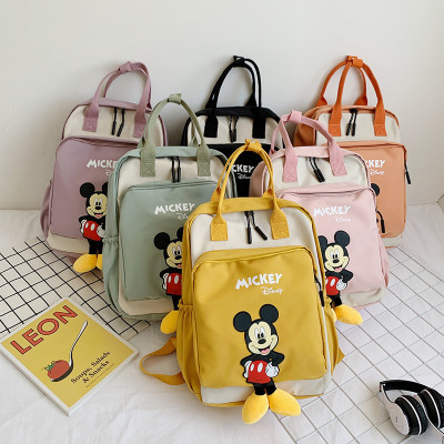 Factory Wholesale New Backpack Female Korean Style Early High School Student Schoolbag Fresh Girl Multi-Purpose Tote