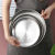Korean-Style Stainless Steel Thickened Plate Disc Barbecue Plate Cake Plate Western Food Buffet Plate Dessert Plate Sauce Dish Brushed