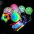 Fitness Swing Ball Luminous Toy Elastic Balloon Children's Toy Wholesale Portable Flash Bounce Ball