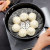 Creative Stainless Steel Folding Lotus Steamer Tray Multi-Function Curling Retractable Steaming Rack Kitchen Steamed Buns Hot Dishes