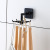 6-Claw Kitchen Hook Storage Rack Wall-Mounted Punch-Free Strong Non-Marking Viscose Hanging Buckle 360-Degree Rotating Six-Claw Storage
