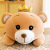 Cute Crown Cute Bear Pillow Internet Hot New Cartoon Long Sleeping Plush Toy Gift Doll for Children Wholesale