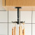 6-Claw Kitchen Hook Storage Rack Wall-Mounted Punch-Free Strong Non-Marking Viscose Hanging Buckle 360-Degree Rotating Six-Claw Storage