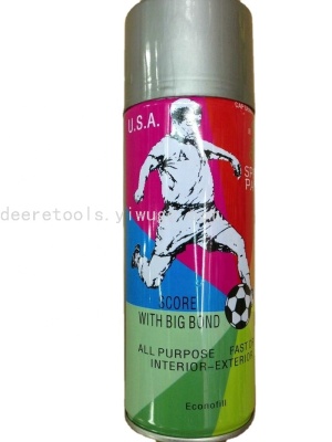 Foreign Trade 400ml Spray Paint Hand-Cranked Spray Paint Graffiti Paint Metal Anti-Rust Paint