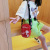 Children's Cartoon Mobile Phone Bag Parent-Child Bags Cute Printed Crossbody Bag New Fashionable Stylish Kids Decoration Bag