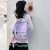 2021 New Smiley Face Schoolbag Wholesale Trendy Korean Style Junior and Middle School Students Simple Canvas Backpack Men and Women's Pendants Backpack