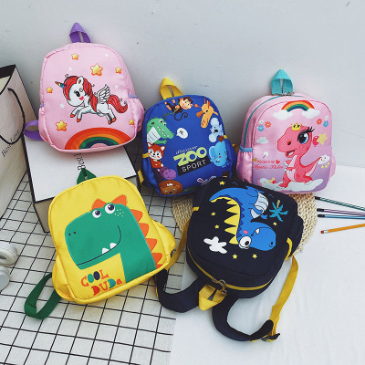 Kindergarten Backpack 2021 New Cartoon Anime Fashion Small Bag Backpack Korean Style Boys and Girls Lovely Bag