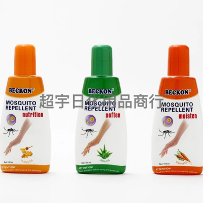 Beckon Mosquito Repellent Lotion Aloe Honey Carrot Flavor Lotion Mosquito Repellent Cross-Border Foreign Trade Hot-Selling Mosquito Repellent Anti-Mosquito Lotion