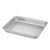 Stainless Steel Dense Hole Plate Japanese-Style Square Plate Punched Pan Thickened Draining Basin Washing Basin Rice Washing Turnip Multi-Purpose Plate