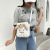 Girl Canvas Small Bag 2021 New Mori Style Cute Cartoon Doll Small Square Bag Fashion Shoulder Bag Messenger Bag